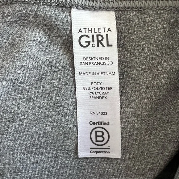 Athleta Girl • Gray Camo Printed Chit Chat Tight Leggings • Size XXL/16 - Picture 10 of 11